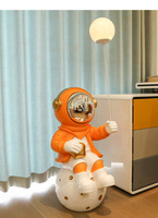Astronaute Cosmonaute Ornement Statue Décor Astronaute Modèle Ornement Espace Cadeaux Bureau Décoration Art Jouet