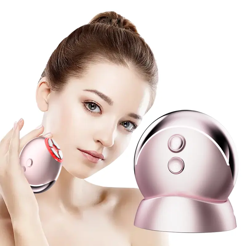 Appareil de beauté à domicile étanche IPX6 EMS RF Vibration LED Thérapie Mini machine de levage du visage