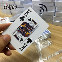 Vente chaude Loisirs RFID Incrustation IC Magic Poker Card