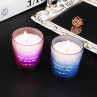 Ensemble cadeau de luxe de bougies diffuseur de parfum à la cire de soja de 5 oz, bougies, parfum d'intérieur