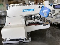 Machine à coudre ZOYER ZY373, bouton de fixation automatique