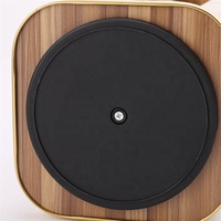 Étagère à épices rotative en bois et acier inoxydable à trois niveaux pour 12/16/20 pots à épices, multifonctionnelle, de type sur pied, pour comptoir