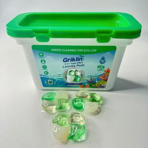 Cápsulas de lavado de alta eficiencia OEM ODM cápsulas desechables líquidas 4 en 1 cápsulas de detergente para lavandería OEM - Product Image 2