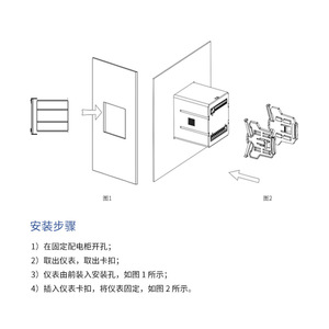 Acrel AEM96 Three Phase Power Meter Class 0.5 Accuracy Embedded For Electrical Panel - Product Image 1
