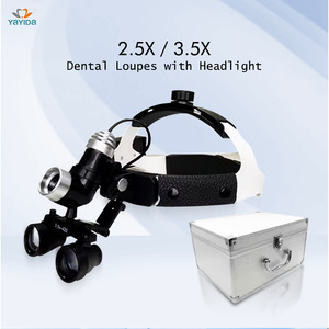 Lupas Quirúrgicas Dentales JAYIDA 2.5X-4.0X con Lupa de Cabeza y Luz LED para Cirugía Oral y Otorrinolaringológica - Product Image 2
