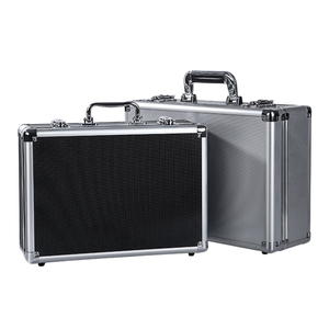 Camera Secure <strong>Storage</strong> <strong>Box</strong> Laptop <strong>Briefcase</strong> Hard Aluminum Flight Case with Foam - Product Image 6