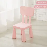 Chaise et tabouret pour enfants Marmot pour utilisation en maternelle