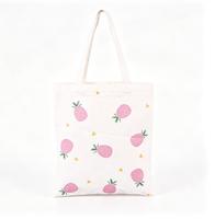 Tas Tote Kanvas Ramah Lingkungan dengan Cetak Kustom, Penutup Ritsleting, Desain Belanja yang Dapat Digunakan Kembali, Warna & Logo yang Dapat Disesuaikan, Saku