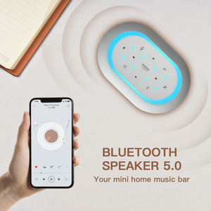 Reloj Despertador Digital HiFiD con Altavoz Bluetooth, Máquina de <span class=keywords><strong>Sonido</strong></span> de Ruido Blanco con Luz Inteligente y Temporizador, Ayuda Portátil para Dormir <span class=keywords><strong>Mejor</strong></span> - Product Image 3