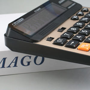 Calculadora Solar Citizen CT-9240C de 14 Dígitos con Doble Fuente de Alimentación para Uso General en Oficina y Finanzas - Product Image 1