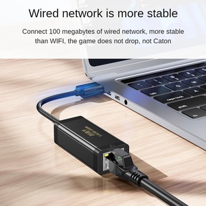 Hợp kim nhôm <span class=keywords><strong>USB</strong></span>/TypeC 3.0 để <span class=keywords><strong>Ethernet</strong></span> Adapter <span class=keywords><strong>USB</strong></span> 3.0 Card mạng RJ45 cổng Mạng Adapter, LAN (LAN) 10/100/1000 Mbps - Product Image 6