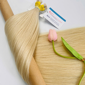 ผมต่อแบบเส้นผมมนุษย์30นิ้วแบบไม่ผ่านการแปรรูปผม100% หรูหรา - Product Image 2