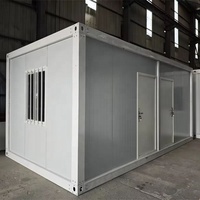 Maison préfabriquée en conteneur, assemblage rapide, bureau modulaire en conteneur, hébergement temporaire pour les travailleurs du chantier, cabine