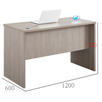 Trois tiroirs 25mm pied latéral épaissi et surface texturée en bois ordinateur de bureau bureau bureau adapté à la maison ou au bureau Table