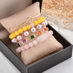 XINMAN New Come Out Exklusive Verkäufe Neues Design Kunden spezifisch Verfügbare Perlen Armband Set Perlen Perlen Stein Perlen Armband Set