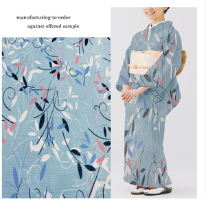 <span class=keywords><strong>Japonais</strong></span> <span class=keywords><strong>kimono</strong></span> en mousseline de soie numérique imprimé <span class=keywords><strong>tissu</strong></span> en mousseline de soie doux - Product Image 2