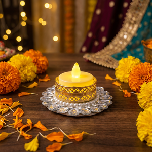 Traditional Indian Handmade Outdoor Indoor Office Decorative T Light Holder <b>Candle</b> Holder Diwali Festival Wedding Decor <b>Bulk</b> OEM - Product Image 4