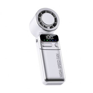 2026 New Model ABS Handheld <b>Fan</b> Ice Compress Cooling Adjustable Wind Speed Compact Portable <b>Neck</b>-Hanging USB Perfect Gift for - Product Image 1
