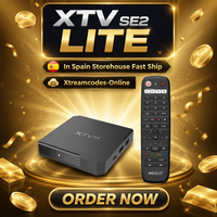 Boîtier IPTV Meelo Plus XTV SE2 Lite Stalker, Android 11, Amlogic S905W2, 4K, double WiFi, Smart TV Box, Xtreamcodes STB en ligne sans IPTV