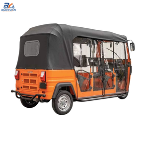 Tricycle Passager à Trois Roues Bajaj TVS 250cc, Cargo Ouvert, 50 km/h, Toit Souple en Toile, Essence, Taxi 3 Roues - Product Image 1