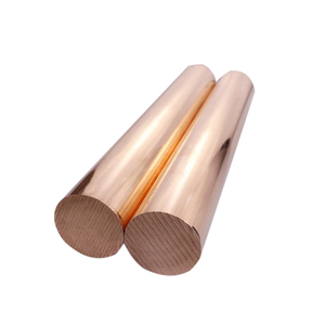 Wholesale 99.9% Pure Non-Alloy Copper C1100 Polished Rod 3-20mm Sizes Bar <b>for</b> Industrial & Decorative Welding Applications - Product Image 1