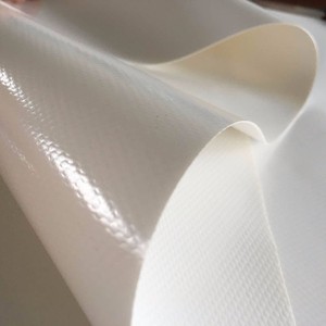 Jinlong Bạt PVC Acrylic 1000D Polyester Vải PVC độ bền kéo vải cho ngoài trời - Product Image 2