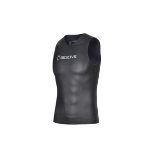 <span class=keywords><strong>BESTDIVE</strong></span> Gilet de plongée sans col 3 mm pour homme, coloré, super élastique, à cellules ouvertes, pour la plongée en apnée - Product Image 3