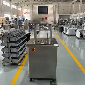 Machine de scellage semi-automatique électrique pour boissons, noix, lait en poudre, avec vide et azote pour l'emballage en boîte - Product Image 3