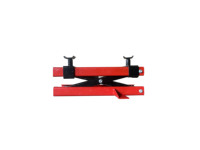 Cric à ciseaux rouge de haute qualité de 1100 lbs avec support à manivelle pour support de levage vélos vtt moto Dirt Bike Scooter