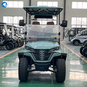 รถกอล์ฟไฟฟ้าขายส่ง รถคลับคาร์ 4 ที่นั่ง รถมินิบัสเที่ยวชมเมืองสุดหรู รถบักกี้อเนกประสงค์ - Product Image 5