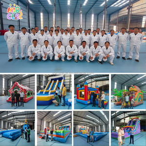 Castillo Inflable de PVC con Tobogán, Temática de Coche de Policía, Personalizado con Impresión de Agencia de Seguridad, para Niños - Product Image 6