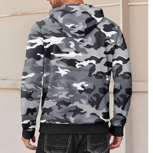 Sudadera con Capucha para Hombre, Nueva Colección 2025, Corte Regular, Estampada, con Logotipo Personalizado, Ecológica, 100% Algodón, Estilo Urbano - Product Image 4