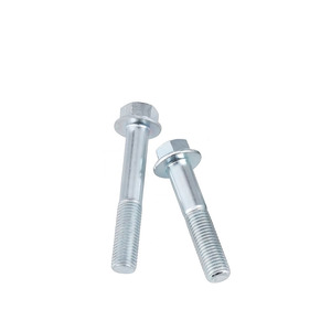 M16 Hex mặt bích Bolt lớp 10.9 kẽm mạ thép hợp kim iatf16949 chứng nhận | Cường độ cao Công cụ sản xuất phần cứng - Product Image 3
