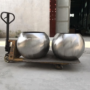 Bolas huecas de acero inoxidable de tamaño surtido Superficie sin pulir para pintar - Product Image 1