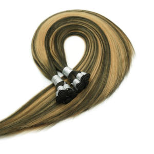 Extensiones de Cabello Humano Virgen Ruso Genius Weft Double Drawn Micro Machine 100g, Lujosas Extensiones Peruanas de Grado 10A, Lisas y Sedosas - Product Image 6