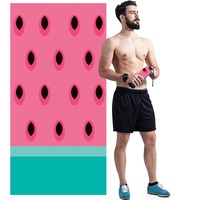 Serviette de plage en microfibre à séchage rapide personnalisée écologique pour le marché européen Cadeaux d'accessoires essentiels pour les adultes