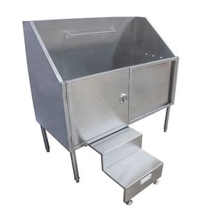 पेशेवर कुत्ता सौंदर्य टब स्टेनलेस स्टील पालतू सौंदर्य स्नान कुत्ते धोने की मशीन - Product Image 3