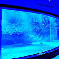 Aquarium en acrylique, Transparent, grand chantier populaire en chine, pour aquarium collection, #