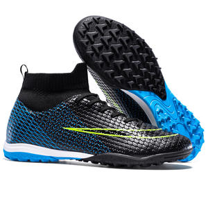 <span class=keywords><strong>Botas</strong></span> de Fútbol Profesionales Unisex para Entrenamiento al Aire Libre, Tacos <span class=keywords><strong>Cr7</strong></span> de Tobillo Alto Resistentes a Impactos para Hombre - Product Image 3