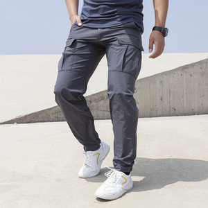 Pantaloni estivi console tattici pantaloni ad asciugatura rapida da uomo Leggings pantaloni mimetici tuta da esterno Multi-tasca - Product Image 2