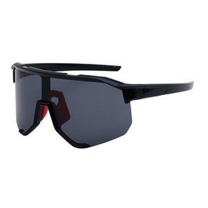 Lunettes de soleil de sport de style européen pour hommes, polarisées UV400, monture en PC, pour le cyclisme en plein air, la conduite et la protection solaire - Product Image 4
