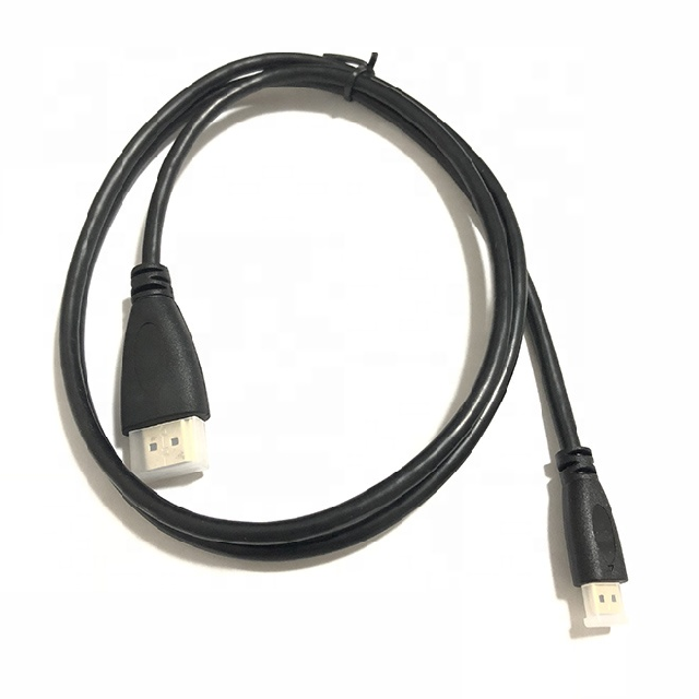 Micro HD MI to HD Cable Display Cable Raspberry Pi 4th Generation/4B 1080P HD
