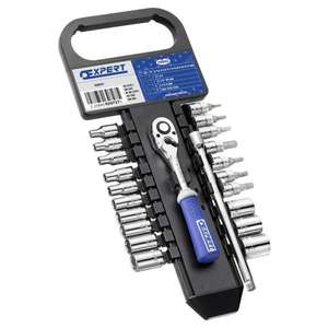 EXPERT - E030727 Jeu de 22 pièces de douilles 1/4 ''-EAN 3258950307275 JEUX DE CLIQUET ET DE DOUILLES 1/4'' - Product Image 1
