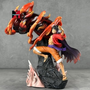 Onigashima Inferno <span class=keywords><strong>Luffy</strong></span> One Pieced GK <span class=keywords><strong>Gear</strong></span> Deuxième Figure Chapeau De Paille Crew Anime Statue Modèle Collection Affichage Cadeau Décor - Product Image 6