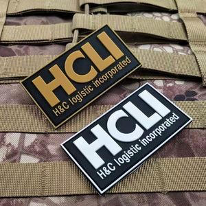 Patch en silicone 3D personnalisé en PVC souple, logo gaufré à chaud, motif floral thermocollant pour velcro, dentelle, chapeau, transfert thermique en caoutchouc PVC fin - Product Image 1