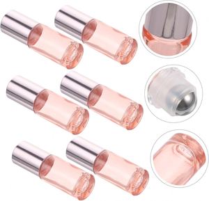 1ml-10ml Roller for Glass <b>Bottles</b> Clear Recyclable Screen Printed Essential Oil <b>Perfume</b> Sample Vials - Product Image 3