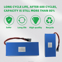 SUNBOND – Pack de batteries Lithium-ion rechargeables pour vélo électrique, 24V, 36V, 48V, 60V, 72V, 10ah, 12ah, 20ah, 30ah, 50ah