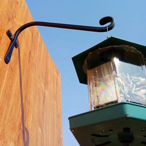 Crochet pivotant pour plante support de plante suspendu pour panier de fleurs <span class=keywords><strong>carillon</strong></span> éolien lanterne mur plante extérieur mangeoire à oiseaux cintre - Product Image 6