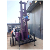 Nouveau 300m de profondeur Mini hydraulique puits d'eau alésage trou de forage plate-forme d'exploration de noyau perceuse de roche