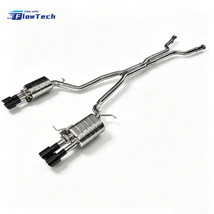 Sistema de Escape Catback de Alto Rendimiento para BMW M5 F10 X5 F15 4.4T S63, Silenciador con Válvulas de Acero Inoxidable SS 304 con Control Remoto - Product Image 2